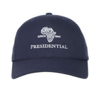 Presidential Men's Cap Golf Flex Fit Nu Adjustable - Navy/White