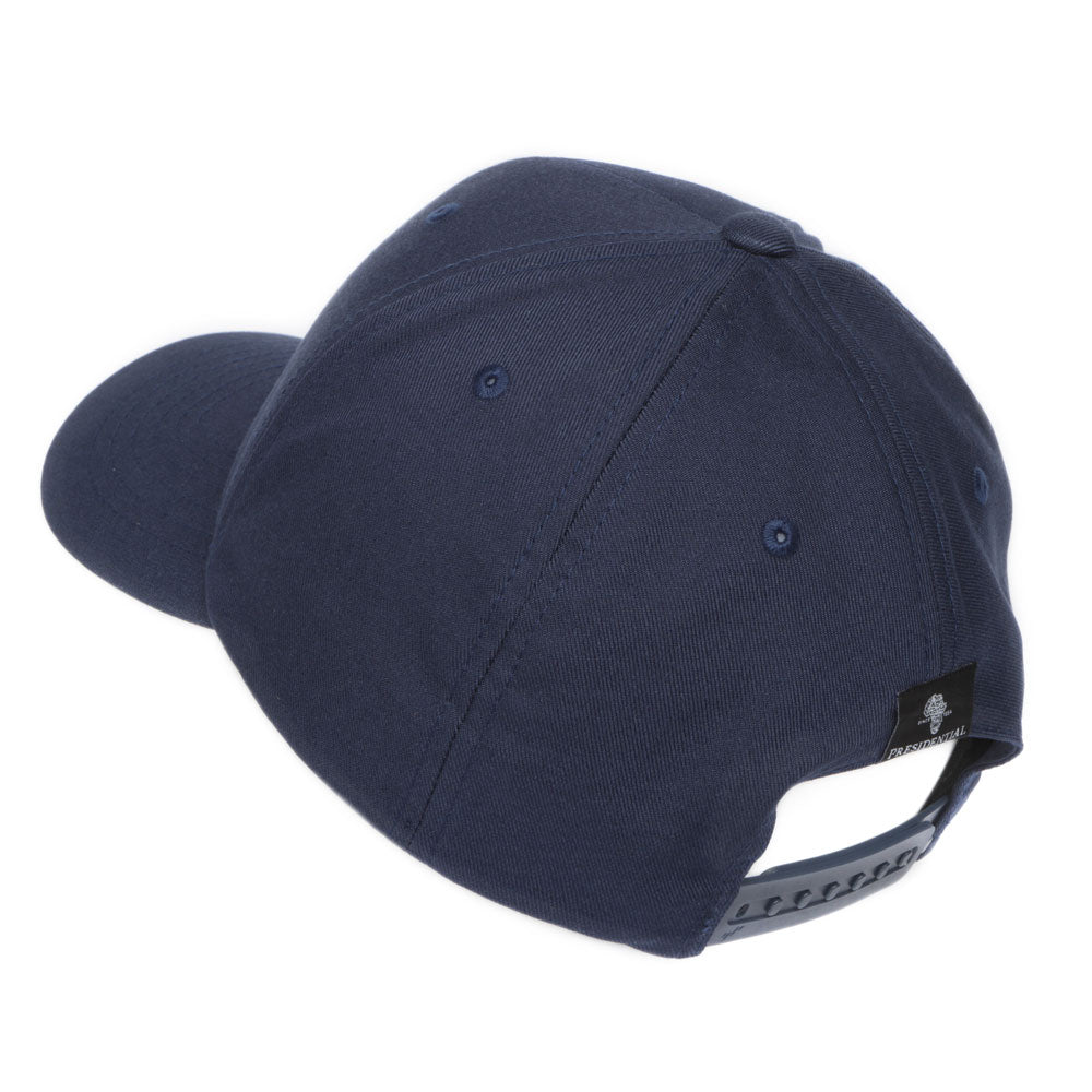 Presidential Men's Cap Golf Flex Fit Nu Adjustable - Navy/White