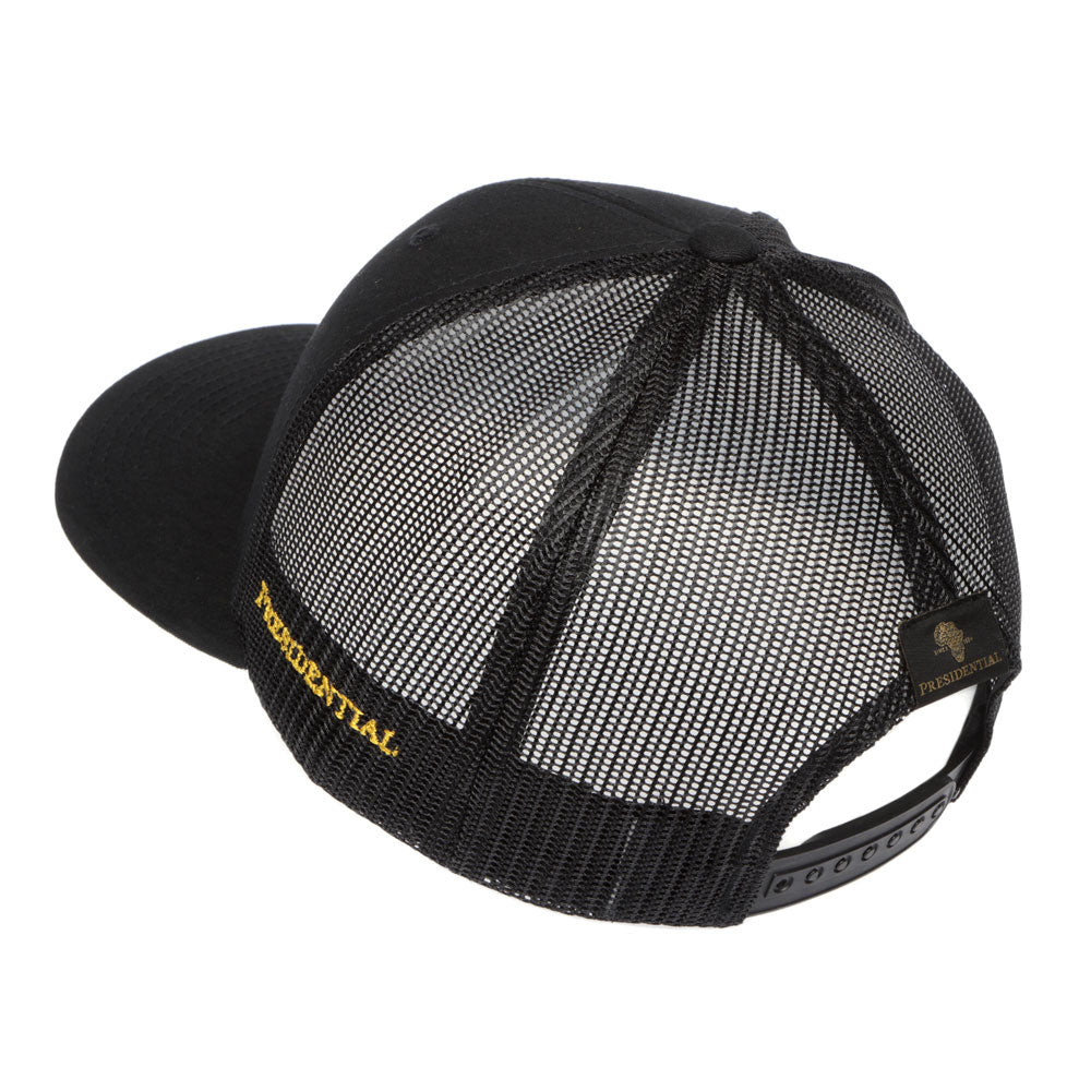 Since 1994 - Men's Cap Classic Snap Back, Perforated Adjustable Back - Black/Gold