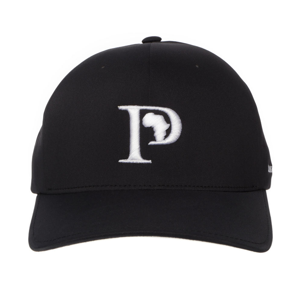 Men's Cap Golf Delta Flexfit  Lightweight, Perforated Back - Black/White