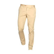 Presidential Men's Cotton Slim Fit Chino Pants - Khaki