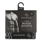 Presidential Mens Silk Boxer - Black