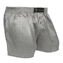 Presidential Men's Silk Boxer - Silver
