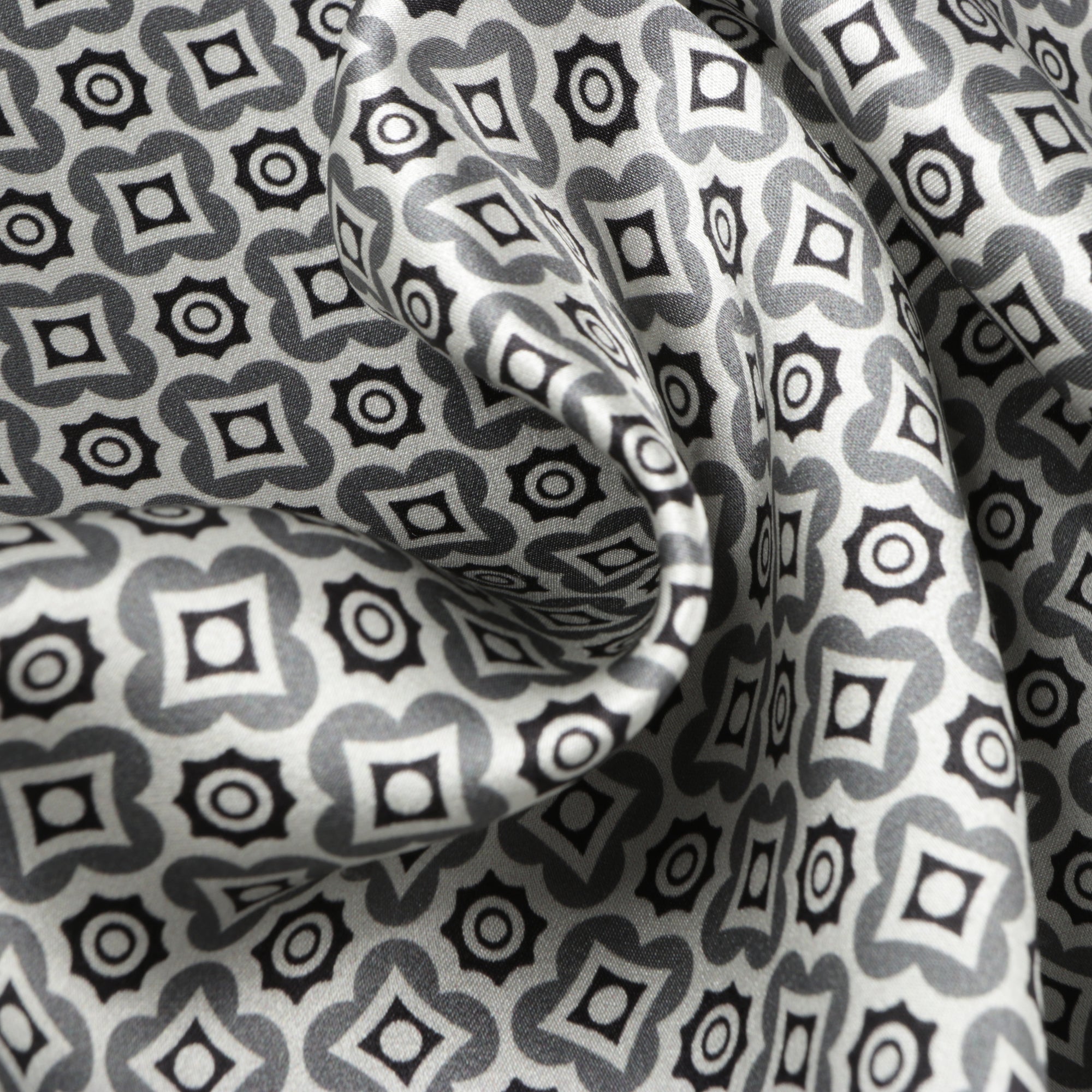 Presidential Men's Silk Boxer - Silver