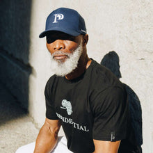 Men's Cap Golf Flex Fit Nu Adjustable - Navy/White