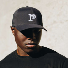 Men's Cap Golf Delta Flexfit  Lightweight, Perforated Back - Black/White