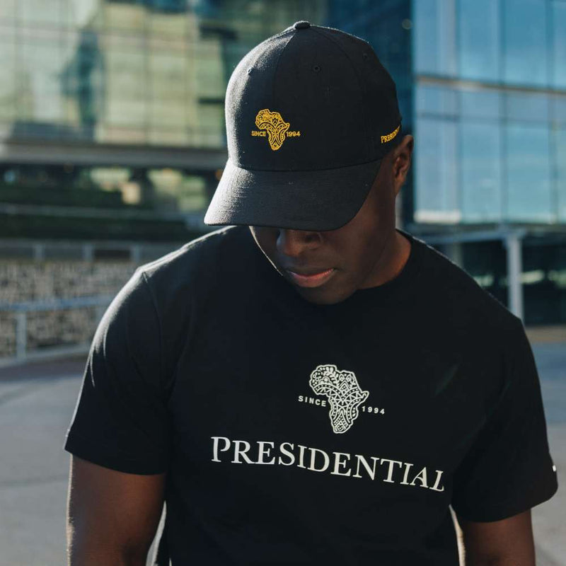 Since 1994 - Men's Cap Golf Flex Fit Delta Adjustable - Black/Gold