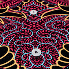 Madiba's Classic Red Men's Long Sleeve Printed Cotton Shirt