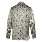 Madiba Original - Diagonal Check Men's Long Sleeve Silk Shirt