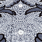 Madiba's Classic Grey Men's Long Sleeve Printed Cotton Shirt