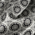 Circular Check Men's Long Sleeve Iconic 100% Silk Shirt