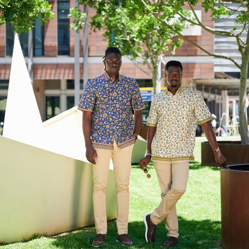 Presidential Men's Cotton Slim Fit Chino Pants - Khaki