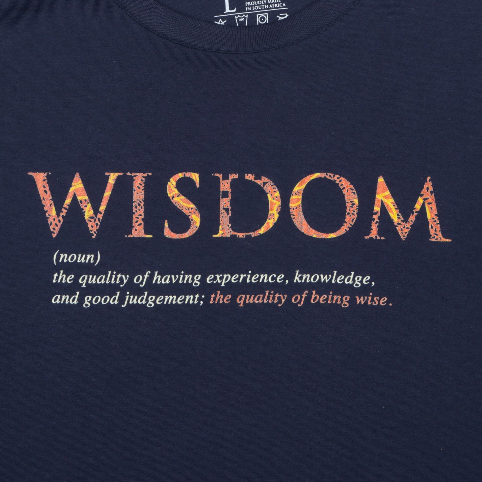 Wisdom T-Shirt - Navy